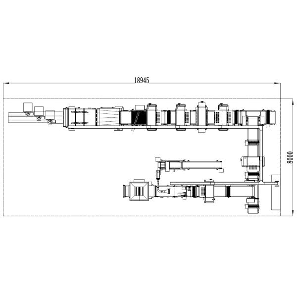 G600 Grand Capacity Laminated Dough Ball Making Line For Frozen Pastry Paratha