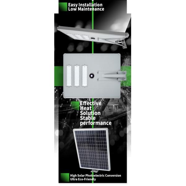 EMC 40w Solar Powered Outdoor Street Lights Motion Sensor