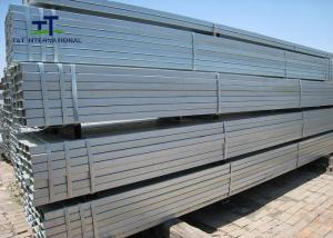 Cold Rolled Galvanized Steel Square Tubing Standard Q355 130x130 For Solar Energy System