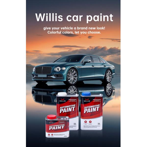 Liquid Touch Up 1K Automotive Clear Coat Paint Heat Resistant Auto Paint Manufacturerhigh Gloss Car Paint 2