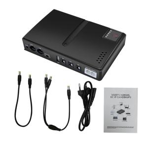 China Mini 10400mAh 36W Uninterruptible Power Supply (UPS) for Router Modem CCTV Security Camera AC DC Configurable Power Source on sale