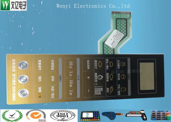 Quality Nikto Backahesive Embossing Membrane Polydome Switch With ESD Shielding Layer for sale