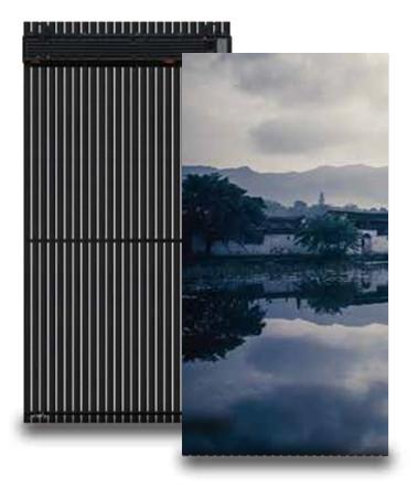 Quality 100 Levels Brightness Control LED Building Facade With 140 Degree Horizontal Viewing Angle for sale