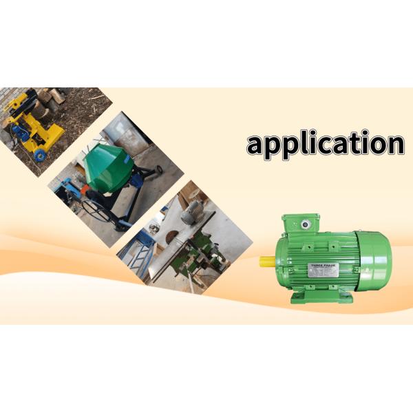 Three / Single Phase High Efficiency Induction Motor Aluminum Shell Ie2 Standard