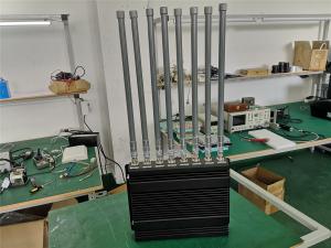 8 Antennas 160 Watts High Power 5G Jammer Signal Blocker For Security
