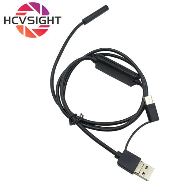 Micro USB Endoscope Camera 3IN1 Industrial Endoscope With Adjustable LED Light