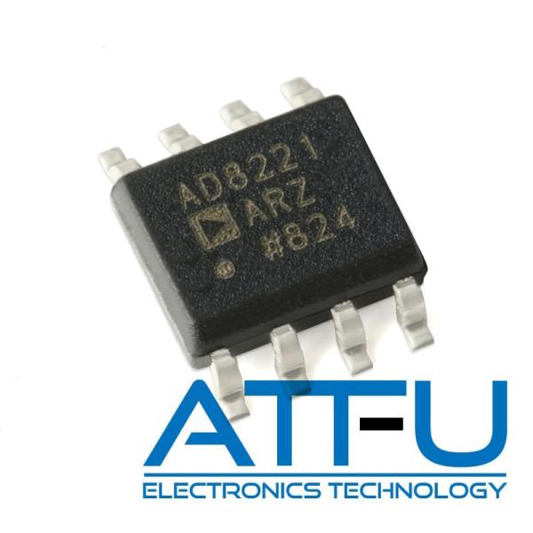 High Accuracy Amplifier IC Chip AD8221ARZ-R7 Gain Range 1-1000 Space Saving MSOP