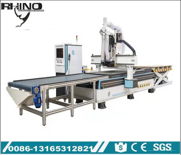 Quality Automatic loading and unloading ATC cnc router machine for woodworking for sale