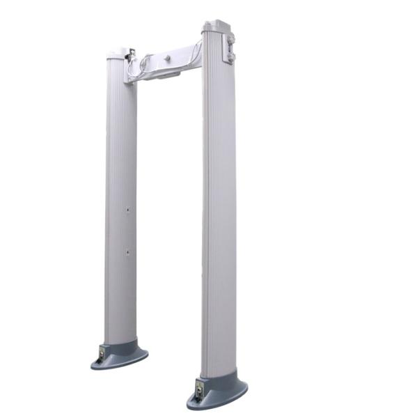 Quality 33 Zone Walk Through Metal Detector Gate Column Shape With 355 Levels Sensitivity for sale