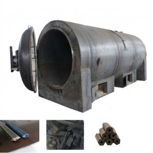 China Forest waste hardwood log carbonization furnace mechanism charcoal stove wholesale