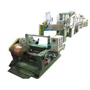 China Electrical Cable Extrusion Machine Conductor Insulation Layer Coating Machine With Detailed Instruction wholesale
