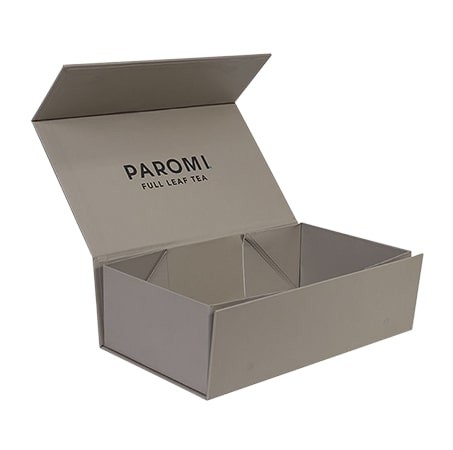 Flat Pack Collapsible Rigid Box Cardboard Folding Magnetic Paper Box