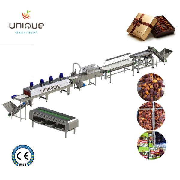 Quality Palm Dates Processing Line with Key Machines Fruit Vegetable Juicer Machine and Syrup for sale