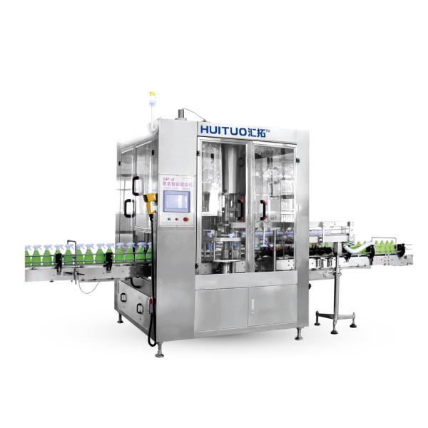 Automatic plastic bottle rotary pump trigger screw capping machine innovative