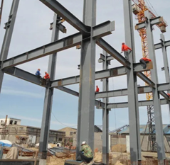 Galvanizd Color Sheet Steel Structural Prefabricated House