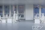 Sectional Detail Model Architecture 3D Printing 1/25 Scale KPF Huangpu Shanghai