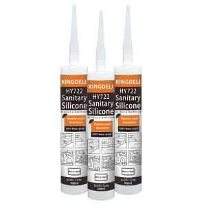 Buy cheap RTV Acetic Sanitary Exterior Silicone Caulk Sealant Transparent Clear from wholesalers