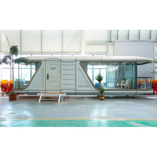 Fully Equipped Luxury Prefabricated Mobile Homes Family Residences Mobile Spacecraft