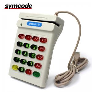 China Manual Magnetic Stripe Card Reader Excellent Hand Feel For Restaurant Receipt wholesale