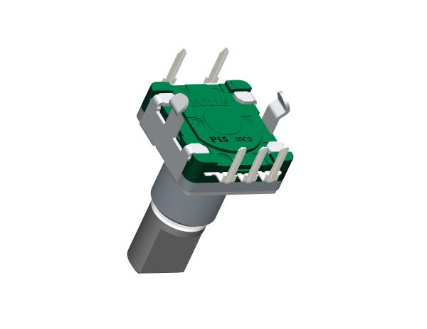 Quality ISO9001 0.5mm Travel Push Switch Incremental Rotary Encoder Vertical Digital for sale