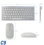 78 Keys Keyboard Mouse Combo Low Power Consumption With 1 Year Warranty