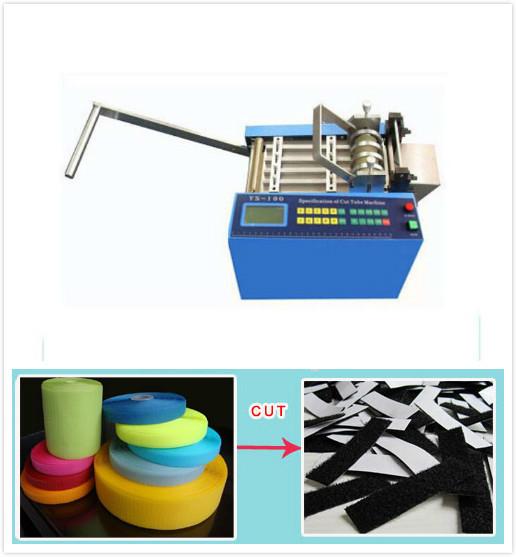 Quality Programmable Automatic Webbing Tape Cutting Machine For Cutting Hook And Loop Tape for sale