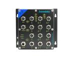 Managed 8 Port Industry Specific Ethernet Switch M12 Interface For Rail Transit