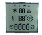 Monochrome TN LCD Display 7 Segment 4 Digit Alphanumeric With Waterproof