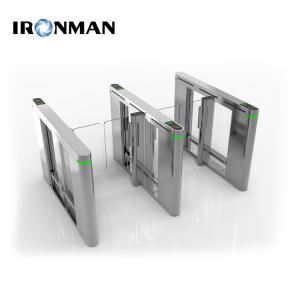 China Automatic Barrier Turnstile Gate Alarm Function With DC Electromagnetic Drive wholesale