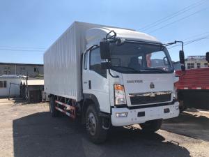 China Howo 6 Light Duty Commercial Trucks With Closed Box 3 Ton wholesale