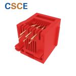 5222-E Series Without Shielded 6P6C 1*1 Port RJ11 Connector Modular Jack With