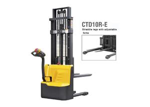 China AC  Function Walkie Electric Pallet Stacker With Small Turning Radius Dustproof on sale