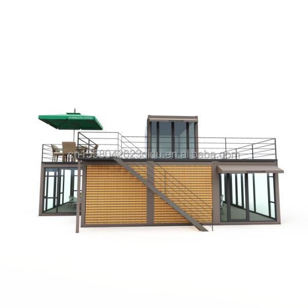 Galvanized Steel Square Tubes Main Structure Prefabricated Villa House Modern Modular Container Luxury Three Bedroom