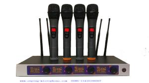 UM-4000/2  four channels VHF wireless microphone with screen  / micrófono / good quality