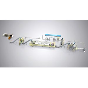 China CE Lead Acid Battery Recycling System Multi Function 380V Low Noise wholesale