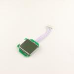 VA Black Round Shape 3.0V Monochrome VA 7 Segment Lcd Display Module