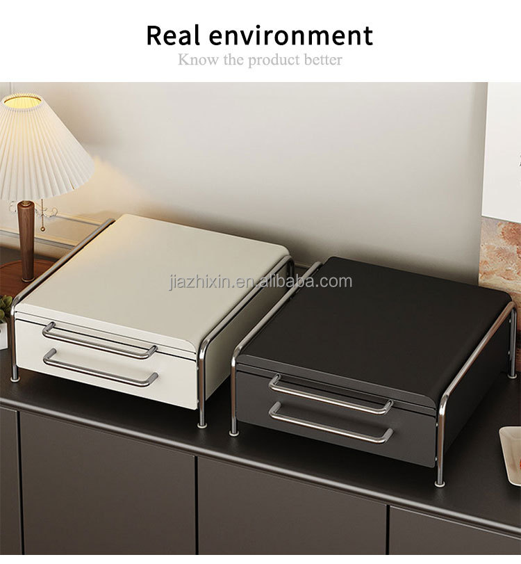 New 2 Tier Coffee Machine Capsule Holder with Pull-out Board Nespresso Pod Storage Box Tea Bag Plate Rack Mug Organizer Drawer