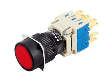 Quality Round / Square Digital Speed Indicator Diameter φ16mm With Color Push Button for sale