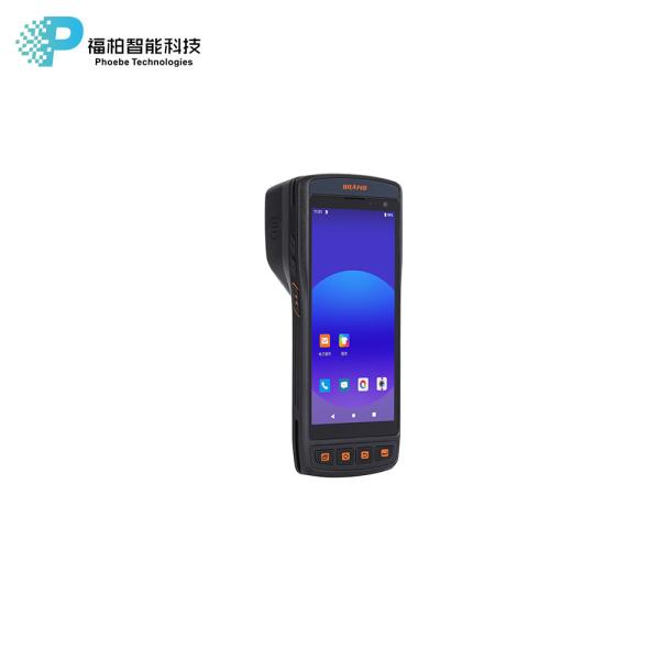 Quality Handheld PDA 2D barcode scanner handheld terminal with 58mm label printer for sale
