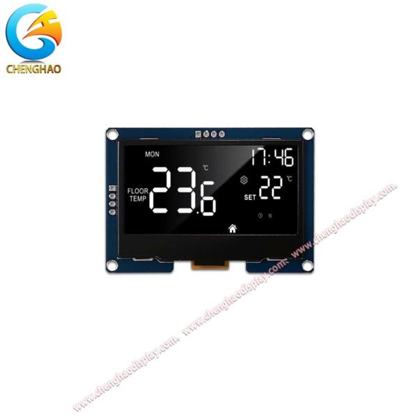 4 Pin OLED Display Module IIC Interface with 2.42inch 12864 HD Monochrome