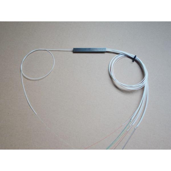 1x8 2x8 Optical PLC Splitter , Optical Fiber Splitter Low insertion loss