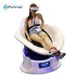 Double Seats Arcade Game VR Slide / VR Shooting Machine With Two Egg Cabins