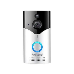 China Wireless Door Phone Video Smart Doorbell Camera Two-way Audio PIR Detection WIFI Intelligent Ring Smart Doorbell wholesale