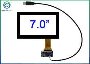 7 USB Interface Multi Touch Panel Glass With Projected Capacitive Technology PCT