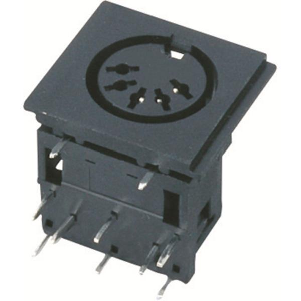 China Mini Din Connector 8pin female Socket S terminal wholesale