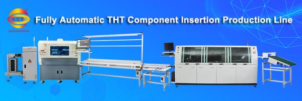 THT Through Hole Auto Vertical Insertion Machine DIP wave Soldering Machine