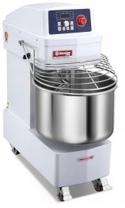 China Frequency Convertor Spiral Dough Mixer 30L 12kg Heavy Duty Pizza Dough Mixer on sale