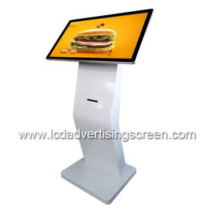 China 32 Inch Capacitive Touch LCD Totem With Printer wholesale