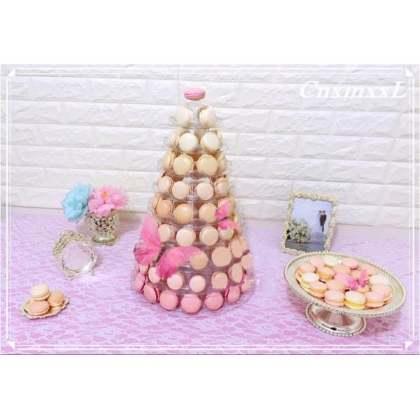 new style 10 tier macaron display tower stand