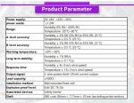 High Precision Temperature and Humidity Sensors UBWH-WY Controller for